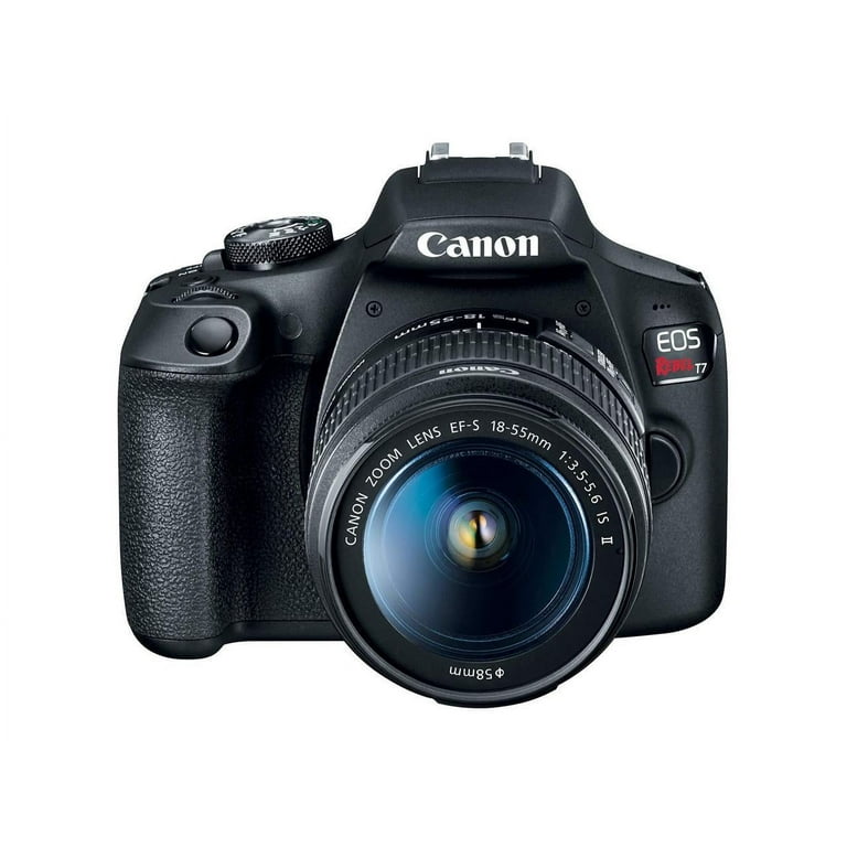 Canon EOS Rebel T7 DSLR Video Camera with 18-55mm Lens Black 2727C002 -  Best Buy