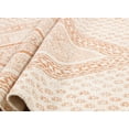 thumbnail image 4 of Casavani Handmade Orange Cotton Dhurrie Bedroom Area Carpet Outdoor Rug 5x7 feet, 4 of 5