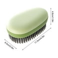 thumbnail image 3 of HengDidi Delicate Fabric Laundry Brush with Wide Soft Bristles - Stain Remover for Clothes, Upholstery & Hard-to-Reach Areas (Compact Lightweight Design), 3 of 5