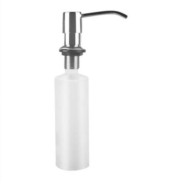 Dispensador de jabón para debajo del fregadero de la cocina, botella con bomba de líquido de mano, fácil instalación, 300 Ml, para lavabo del baño