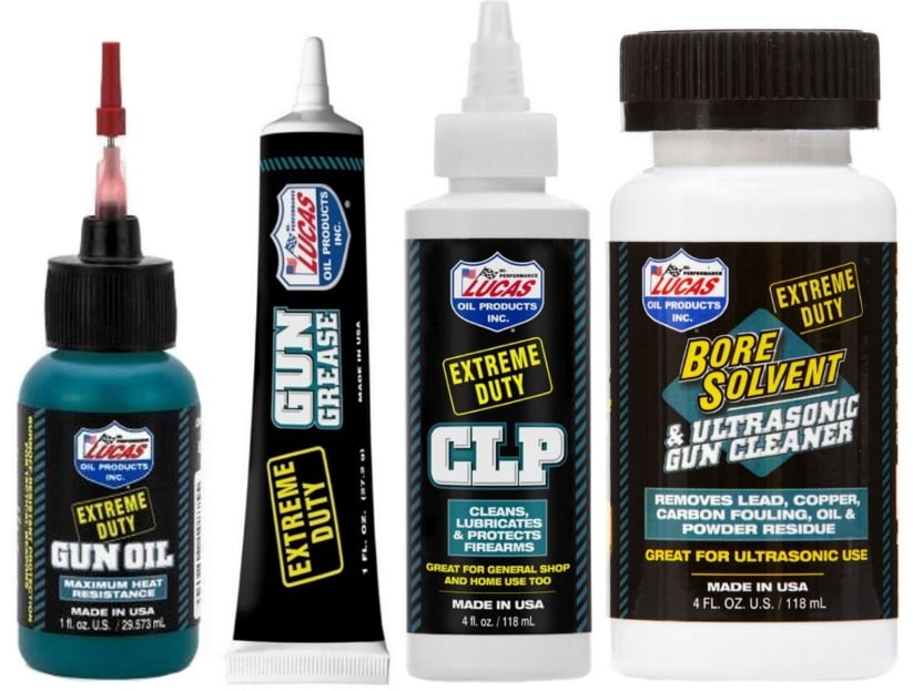 Lucas Oil Extreme Duty Gun Needle Oiler, Grease, CLP, Bore Solvent