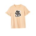 thumbnail image 4 of Camiseta para mujer verano señoras cómoda y elegante cuello redondo camiseta básica corta S, 4 of 7