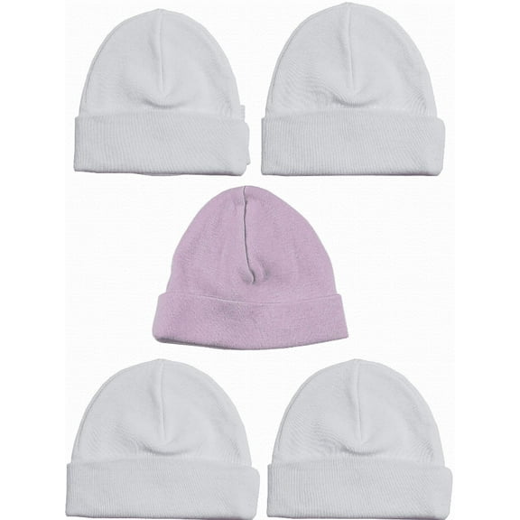 Bambini Girls Baby Cap (Pack of 5)