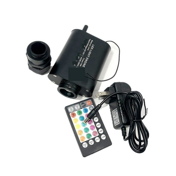 Optical Fiber Light Fiber Optic Star Ceiling Kit, APP Control Starry Car LED, Kid Room RGB COLOR APP 12V Control