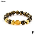 thumbnail image 7 of Feng Shui Good Luck Bracelets Black faux Obsidian Wealth Protection Bracelet for Women Men Gifts Jewelry, 7 of 7