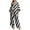 Black, variant on Zynoxe Womens Two Piece Sets Fashionable Stripe One Shoulder Top Wide Leg Pants Suit Lightweight Lounge Sets for Women Versatile Solid Color Vacation Outfits S