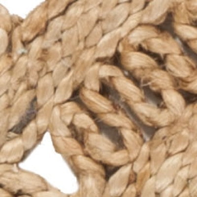 SAFAVIEH Natural Fiber Jannah Solid Braided Jute Area Rug, Natural, 7' x 7' Round