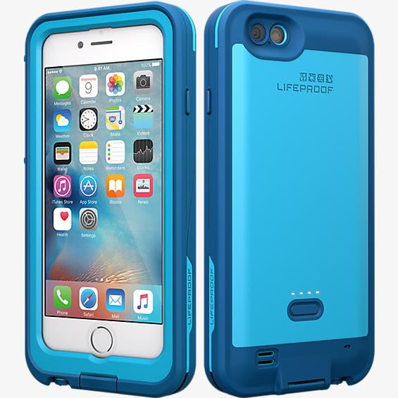 LifeProof FRE Power Case for Apple iPhone 6/6s, Base Jump Blue