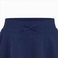 thumbnail image 4 of NOLDARES Girls Womens Pleated Mini Skirt Short High Waist School Uniform(Navy,5-6 Years), 4 of 6