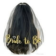 thumbnail image 4 of BRIDE TO BE and BRIDESMAID Bridal Shower party favor SET Bachelorette Party Sashes Set - BLACK with GOLD PRINT, 4 of 4