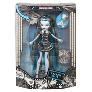 Monster High Reel Drama Frankie Stein Collector Doll in Black and White, Reproduction with Poster