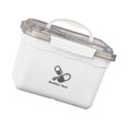 thumbnail image 4 of MasteelfCA 1 Set Portable Medicine Box Household Medicine Box Dual-layer Medicine Case, 4 of 8