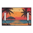 thumbnail image 3 of Jeiento Hawaii Palm Tree Golf Cart Seat Cover Universal Golf Cart Blanket Covers Portable Club Car Seat Cover Sunset Sports Cart Seat Cushion Accessories Suitable for All Seasons, 3 of 5