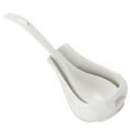 thumbnail image 3 of QUMONIN Ceramic Kitchen Utensil Set with Spoon Rest - White, 3 of 7