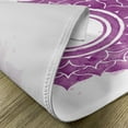 thumbnail image 5 of Ambesonne Purple Place Mats Set of 4, Mandala Splash, Standard Size, Purple White, 5 of 6