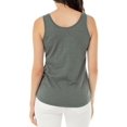 thumbnail image 2 of Liverpool Womens Heathered Scoop Neck Tank Top Green S, 2 of 2