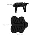 thumbnail image 2 of OULII Motorbike Seat Cushion Replacement Black Thickened Pad for Comfortable Riding, 2 of 6