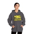 thumbnail image 5 of Never Forget Elephant Hoodie Black Label Skate Board Sweatshirt Yellow - Charcoal / L, 5 of 7