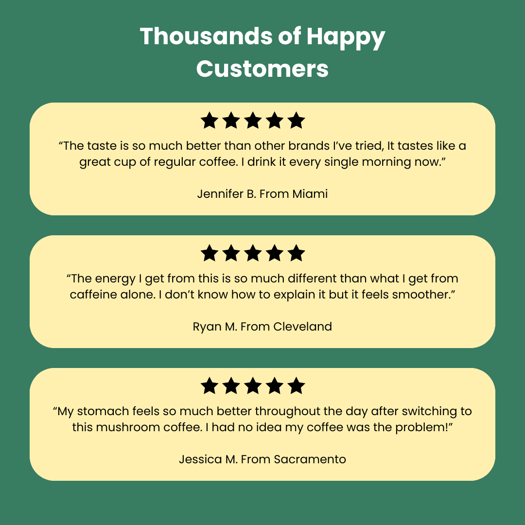 Mushroom Coffee + Adaptogens and Collagen