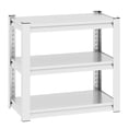thumbnail image 7 of Adjustable 3-Tier Metal Fish Tank Stand 20-30 Gallon 31.5"L x 18"W x 34"H Heavy Duty Rack Shelf for Home Office Aquarium Accessories Storage, 7 of 7