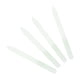 thumbnail image 5 of Herramienta de Manicura Multifuncional de Lima de Uñas de Vidrio de Doble Color de 4 Piezas Únicas Bargains Blanco Verde Gradiente, 5 of 6