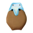thumbnail image 1 of Rongfmy Knee Press Plate Pad Parts for Sewing Machine Polyester Accessory Attachment Brown, 1 of 8