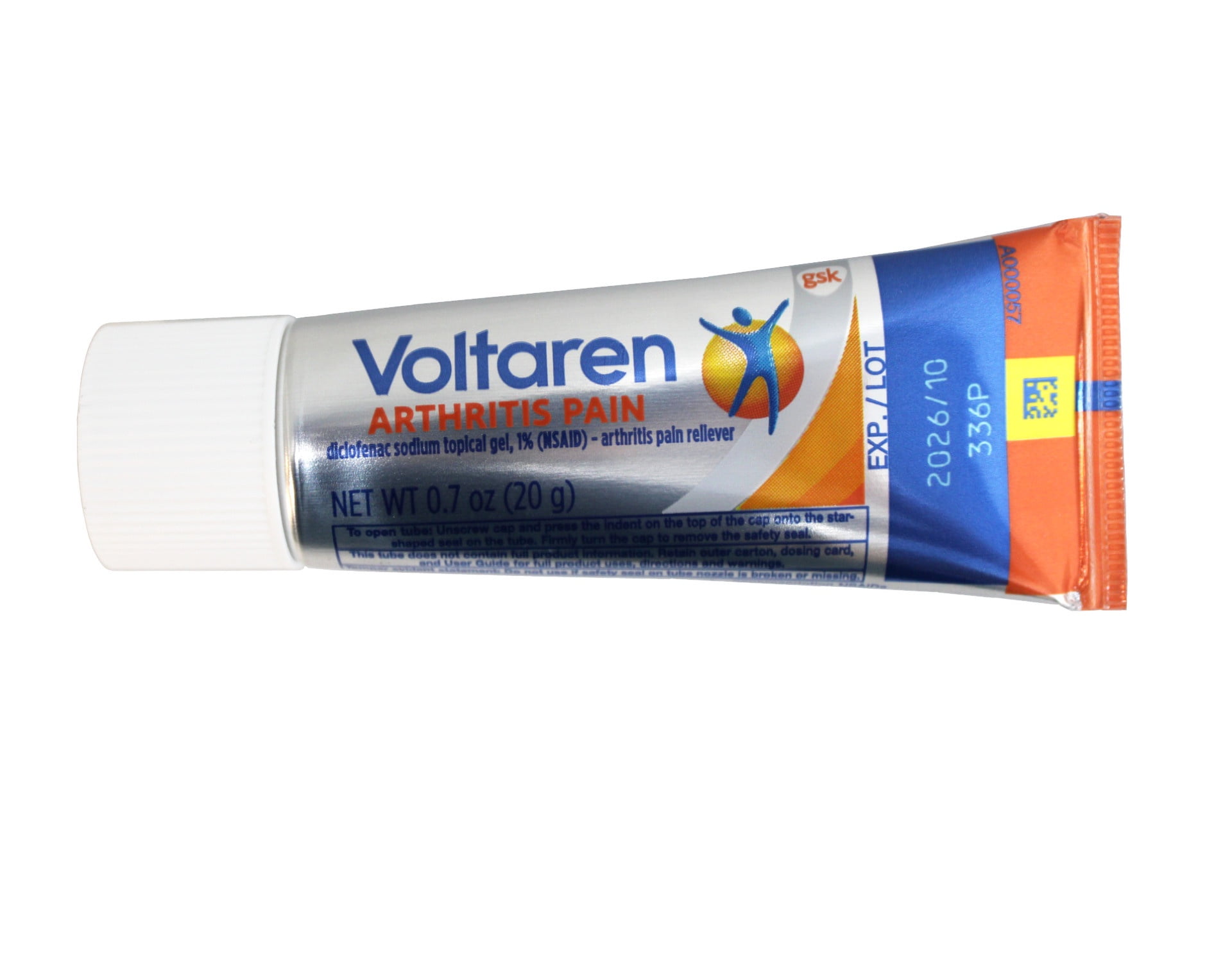 Voltaren Topical Gel 1%, Arthritis Pain Relief, Travel Size 0.7 Ounce - 2 Pack