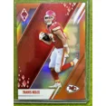 thumbnail image 3 of Travis Kelce ORANGE PRIZM #/99 CARD JERSEY #87 KC CHIEFS SP 2021 Panini Phoenix, 3 of 16