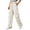 *Beige, variant on VBVC Women's Drawstring Quick-Dry Cargo Pants , High Waisted Wide Leg Pants For Women,Ladies' Lightweight Y2K Casual Trousers with Pockets,Army Green,S-3XL