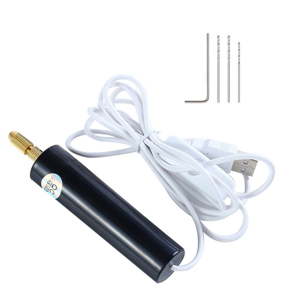 Hi,Fancy Electric USB Powered Hand Drill Kit Holes Drilling Engraving Tools Jewellery Piercing Machine Grinding Plastic Board