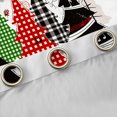 thumbnail image 4 of jejeloiu Marry Christmas Black Out Curtains,Red Xmas Pine Curtains Pack of 2 (42x63 Each),Happy New Year Bedroom Curtains,Super Cozy Bedroom Decor, 4 of 6