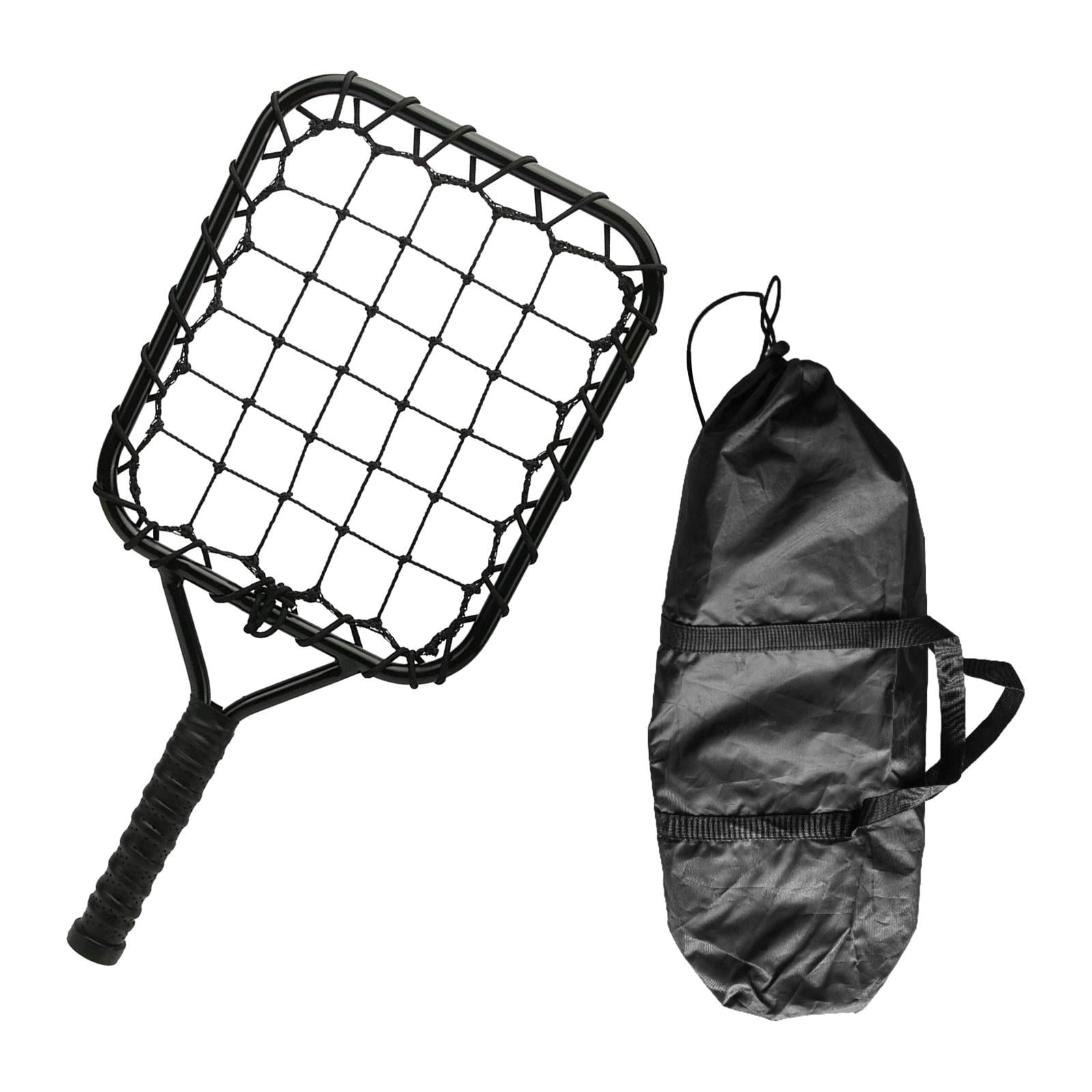 harayaa Baseball Practice Racket, Softball Racquet, Iron Tube Frame Technique Practicing Black