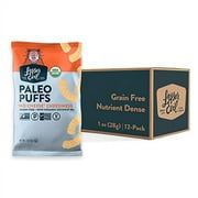 LesserEvil "No Cheese" Cheesiness Organic Paleo Puffs, No Artificial Ingredients, Grain Free, Vegan, Pack of 12, 1 oz Bags