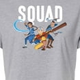 thumbnail image 3 of Avatar - The Last Airbender - Trio Squad - Juniors Cropped Cotton Blend T-Shirt, 3 of 5
