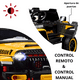 thumbnail image 2 of Montable Electrico Camioneta Para Niños Control Remoto Luz 12v - Amarillo, 2 of 7