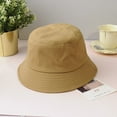 thumbnail image 6 of COCOpeaunt Unisex Summer Foldable Bucket Hat Women Outdoor Sunscreen Cotton Fishing Hunting Cap Men Women Basin Chapeau Sun Prevent Hats, 6 of 6