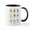 White/Black Inside, variant on CafePress - Mr. Potato Head Flags - 11 oz Ceramic Mug - Novelty Coffee Tea Cup