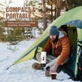 thumbnail image 5 of 3-in-1 Portable Electric Coffee Maker, 72W Capsule Coffee Grinder, Travel Coffee Maker with 90ml Water Tank, White, 5 of 5