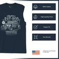 thumbnail image 6 of American Rat Rod Muscle Shirt Hot Rod Custom Culture Route 66 1930s Classic Car Vintage Rusty Cars Garage Men's, 6 of 7