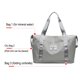 thumbnail image 3 of Bolsa de lona de viaje para gimnasio, bolsa de fin de semana para mujer, bolsa de asas, bolsa de hombro deportiva para hospital Adepaton BST2001878-5, 3 of 5