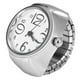 thumbnail image 4 of Reloj de anillo redondo, 1 reloj de anillo de cuarzo de moda para hombres y mujeres hecho a mano con cuidado, 4 of 8