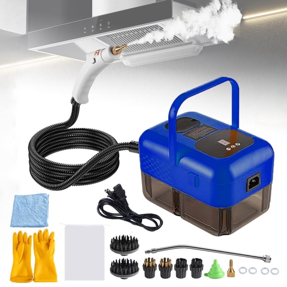 Limpiador a vapor portátil Foandbevi 2500W de alta presión 1.2L