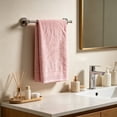thumbnail image 5 of Btomtd Soft Cotton Bath Towels and Face Towels for Home, Absorbent Hand Washcloths for Hair Face and Body Washing, Size 28.3" x 13.4", Pink, 5 of 7