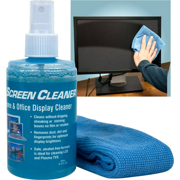 sitio mermelada Ya que Everyday Home LCD Display Screen Cleaner for TV, Computer, Electronics -  Walmart.com