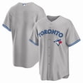 thumbnail image 1 of Men's To-ronto B-lue Baseball Jersey Blank Replica Player Name Jays Jersey, 1 of 2