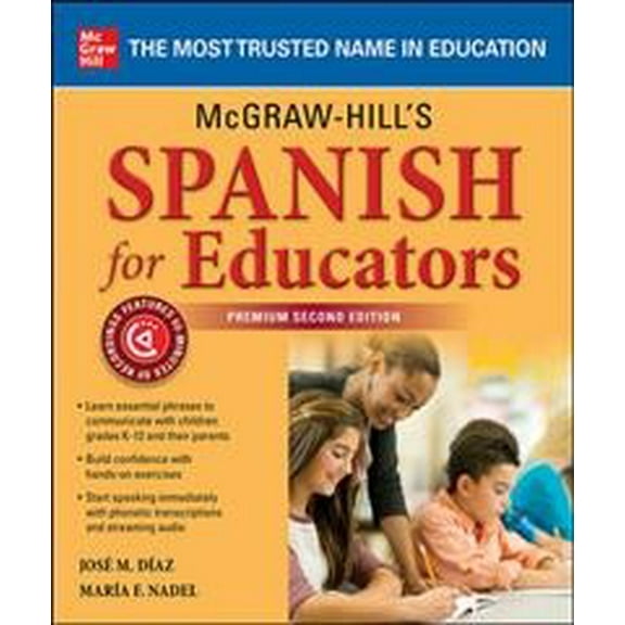 Pre-Owned McGraw-Hill's Spanish for Educators, Premium Second Edition (NTC FOREIGN LANGUAGE) Paperback