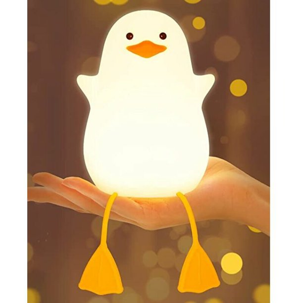 Luce Notturna per Bambini, Luce Notturna a LED Senza Piccole Parti Luce Infermieristica Dimmerabile Ricarica al Tocco Lampada Notturna per Asilo Nido Simpatico Gabbiano(9688126mm,0.5w)