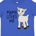 thumbnail image 4 of Inktastic Mama Loves Me Cute Goat Boys or Girls Toddler T-Shirt, 4 of 5