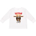 thumbnail image 3 of Inktastic Australian Shepherd Dog Gift Boys or Girls Long Sleeve Toddler T-Shirt, 3 of 5