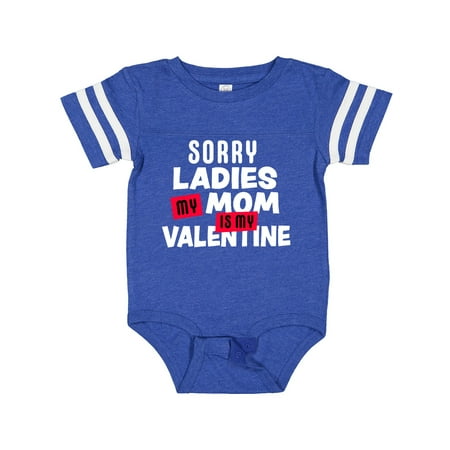 

Inktastic Sorry Ladies My Mom is My Valentine Gift Baby Boy Bodysuit